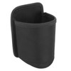 Motorcycle Water Cup Holder Black Drainage Holes Plug in Fixed