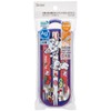 Skater TACC2AG-A Children's Antibacterial Trio Set, Chopsticks, Spoon, Fork, Non-Tan,