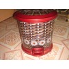 Decorative 10 L Oval Plastic Step Trash Can 13" Tall,