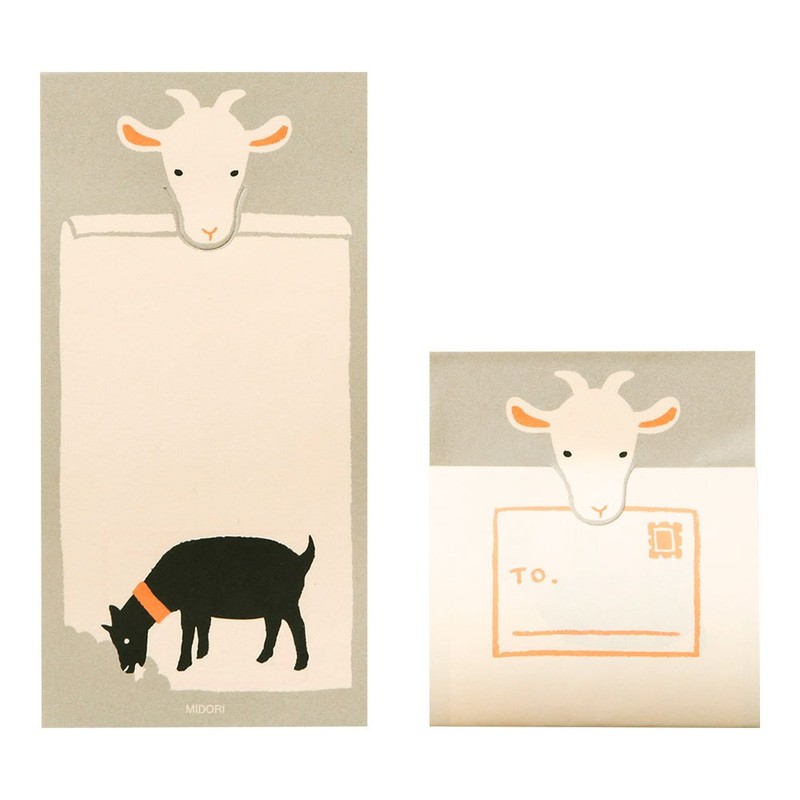 Midori 11788006 Stealth Paper with Goat Pattern