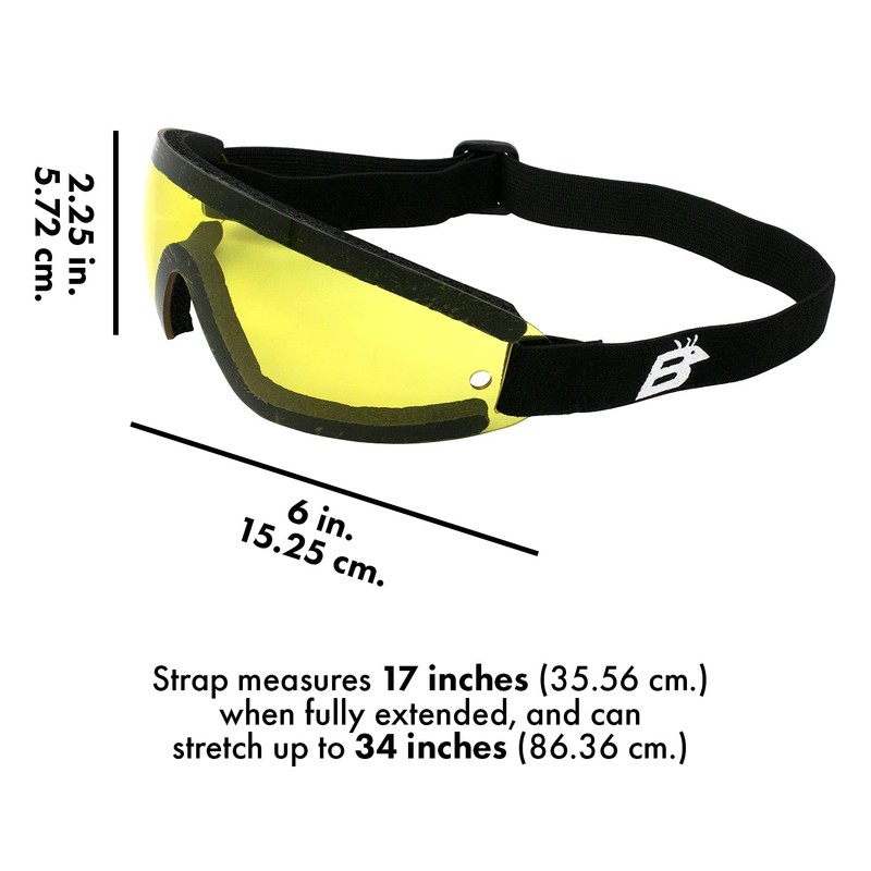 Birdz Eyewear Wing Series Goggles (Yellow Lens)