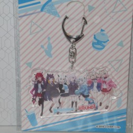 Round One NEW Hololive x Round 1 USA Collab Exclusive Limited Edition Keychain Acrylic