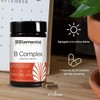 Complejo B Completo, 673mg, Hecho por PiSA, Vegano, Vitaminas B1,