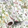 RUSPEPA 30" X 100' Wild Flower Wrapping Large Paper Roll