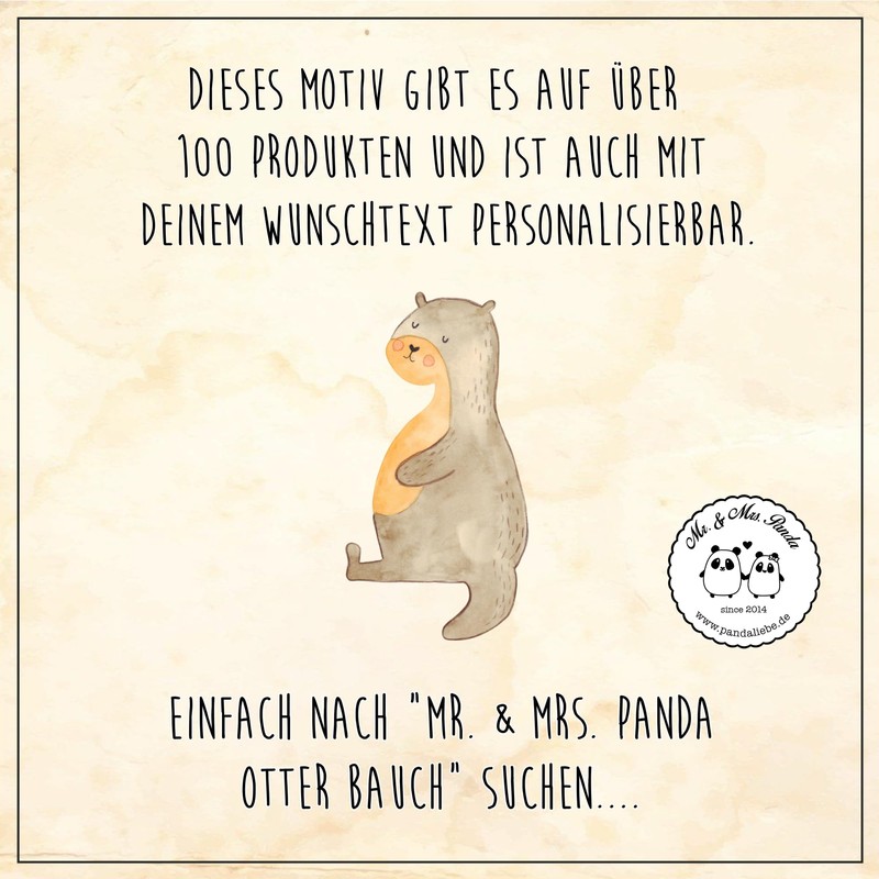 Mr. & Mrs. Panda Set of 2 Pot Holders Otter