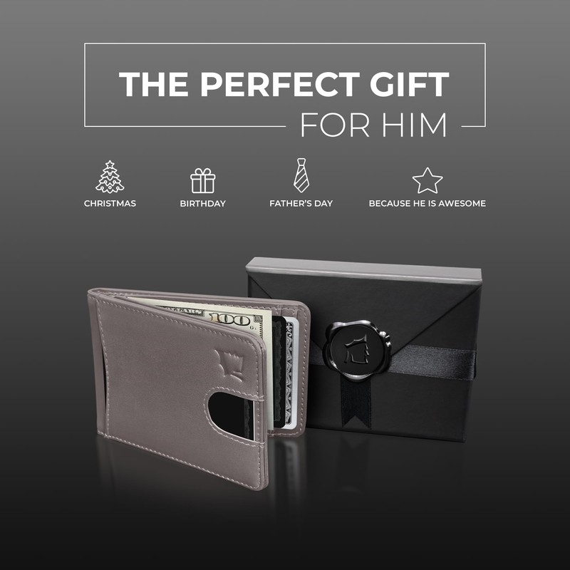 Kingly Cash Pocket Slim Wallet for Men - RFID Blocking