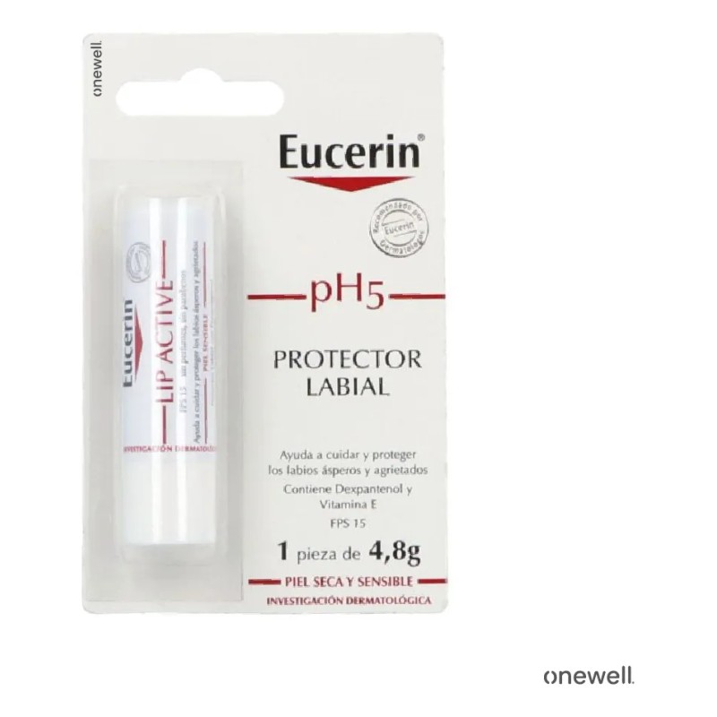 💋☀️ 2-Pack Eucerin Protector Labial Hidratante FPS 20 (Stick 4.8g):