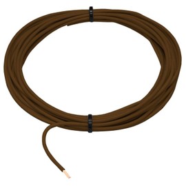 5 m Flry Vehicle Cable Brown 1.5 mm² Round Cable Stranded Car Power Cable