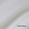 Vosign Shower Curtain Liner 54 Inch Short Length Fabric Soft