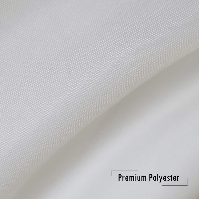 Vosign Shower Curtain Liner 54 Inch Short Length Fabric Soft