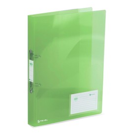 Rexel A4 Ring Binder, Assorted Colours (Orange, Blue, Lime Green or Pink), 25 mm 2 O-Ring Diameter, Ice, 2102044