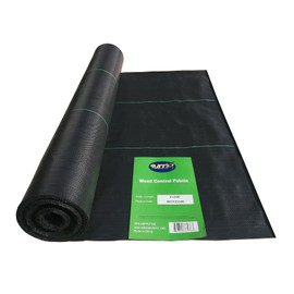 MTB 3 Ft Width by 300 Ft Length Landscape Fabric, Woven Weed Barrier, PP Black