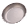 Pure Titanium Saucer Dishes Outdoor Tableware Camping Hiking Plates Cutlery