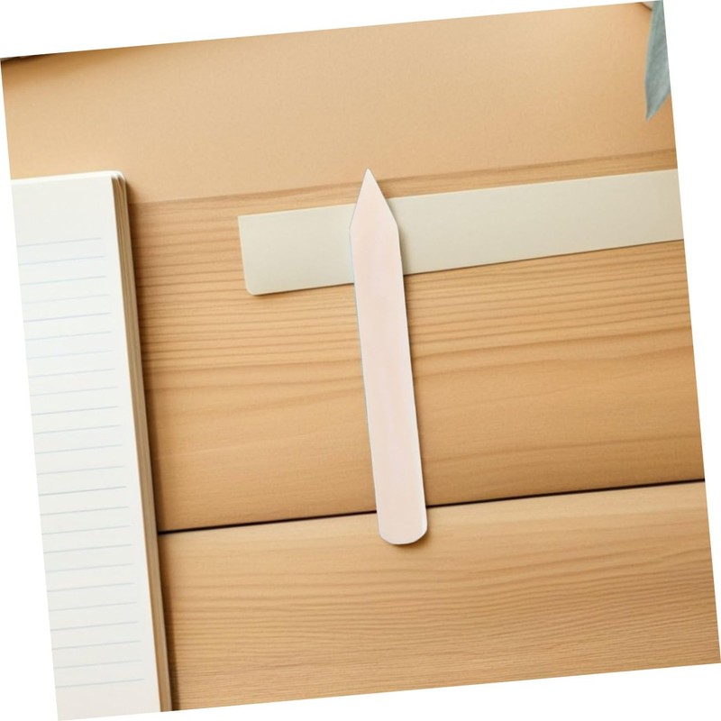 PACKOVE 2pcs Ox Bone Scraper for Clothes Durable Carpet Removal