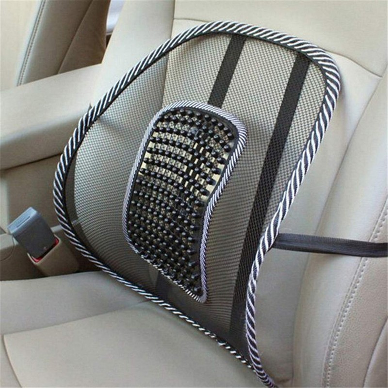 Car Back Support,Car Mesh Chair Back Support Massage Cushion Mesh