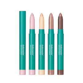 Qeetvia 4 Colors Eyeshadow Stick Makeup, Eye Brightener Stick, Waterproof Hypoallergenic Long Lasting Eyeliner Pen, Glitter Primer Palette Shimmer Cream Crayon
