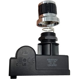 MCAMPAS 2 Outlets Electronic Spark Igniter, Chrome Coated Tact Switch Spark...