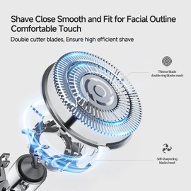 beici Replacement Head for Men Shaver X2 X3 Series One Piece