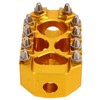 Motorcycle Gear Shifter Peg 360° Roating Anti Slip Golden Shift