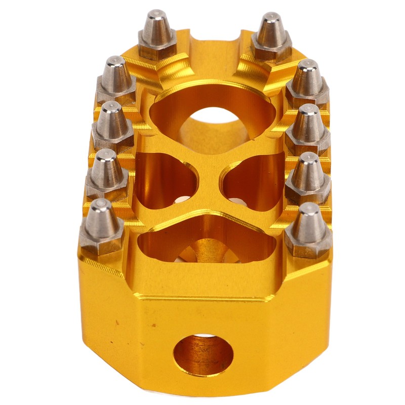 Motorcycle Gear Shifter Peg 360° Roating Anti Slip Golden Shift
