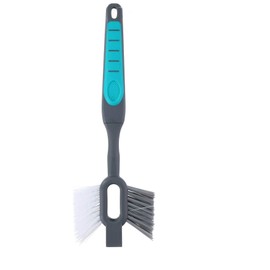Invero 2 In 1 Tile & Grout Cleaning Brush Ideal for Removing Dirt from Bathroom and Kitchen Tiles