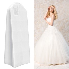 Bridal Dress Cover Garment Storage Bag 180 cm Breathable Garment Bag Long Garment Bag for or Long Coats Evening Dresses Wedding Dresses