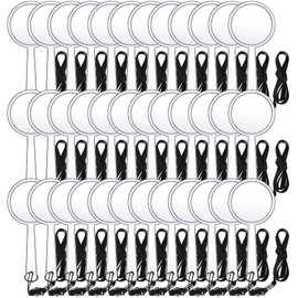 Xinnun 50 Pack Kids Magnifying Glasses Bulk Mini Handheld Magnifier Plastic Magnifying Glass Pack for Classroom School Students Outdoor Explorer Senior Reading Science Observation