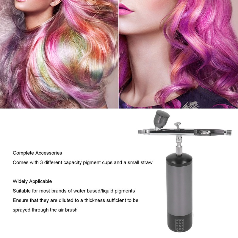 Airbrush Auto Start Stop Handheld Rechargeable Cordless Air Compressor Spray