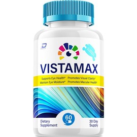 Vista Max (1 Pack) Vista Max Plus Eye Support Supplement – VistaMax Capsules, Eye Vitamins