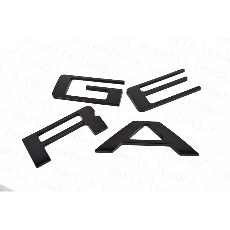 Leader Tailgate raised letters compatible with NEW RANGER 2024 25