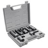 CARBYNE 7-Piece Oxygen Sensor and Sending Unit Socket Set, Chrome
