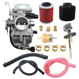 Anxingo KLF300 Carburetor Replacement for Kawasaki Bayou 300 KLF300B 2x4 1986-2004 KLF300C 4x4 1989-2004