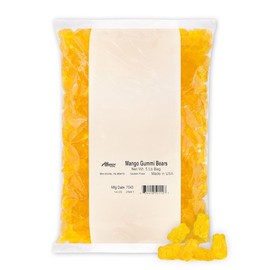 Albanese World's Best Mango Gummi Bears, 5lbs of Candy