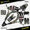 Factory EFX Woodland Camo Savage Racing Graphics kit fits Sur-Ron