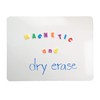 Flipside Two-Sided Magnetic Dry Erase Board, Plain/Plain, 9" x 12"