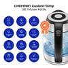 Chefman Electric Kettle with Temperature Control, 5 Presets LED Indicator