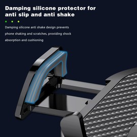 JNNJ Handyhalterung Auto, Kfz-handyladestationen Handy Halterung Auto, Auto-Handy-Halterung, 360° Drehbar Lüftung Auto Handy Autohalterung(Luftauslass-Halterung)