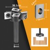 SpeTool Face Cutter 8 mm Shank 38.1 mm Diameter Face