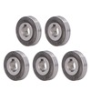 5Pcs Welder Wire Feed Roller 1.2‑1.2mm Groove Feeding Guide Wheel