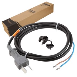 10L0L Golf Cart 36 Volt 2 Prong DC Charger Cord with Plug for EZGO, Club Car, Yamaha, OEM# 14835-G1 1016433-01 1013076