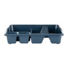 Navy Blue Kitchen Set - Large Dish Drainer and Rectangle