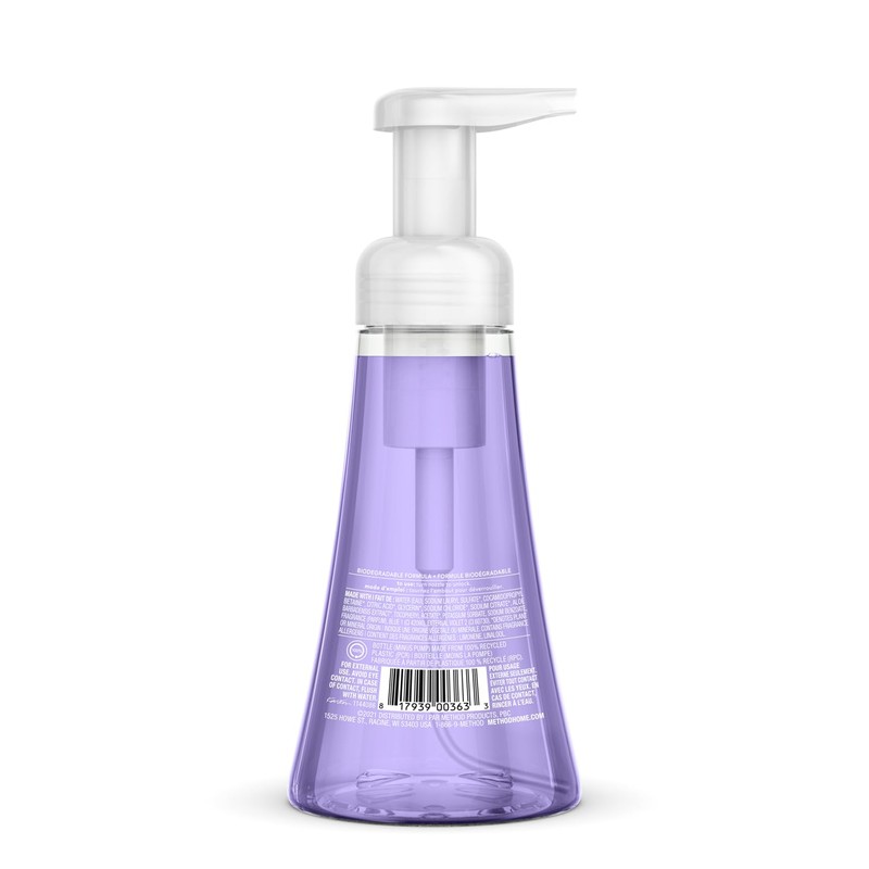 Method Foaming Hand Soap Refill, French Lavender, Recyclable Bottle, 28