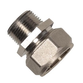 Rapid air System 3/4 Maxline M8003 Straight Fitting for 3/4-Inch Rapidair Tubing with 3/4 Inch Male NPT Thread