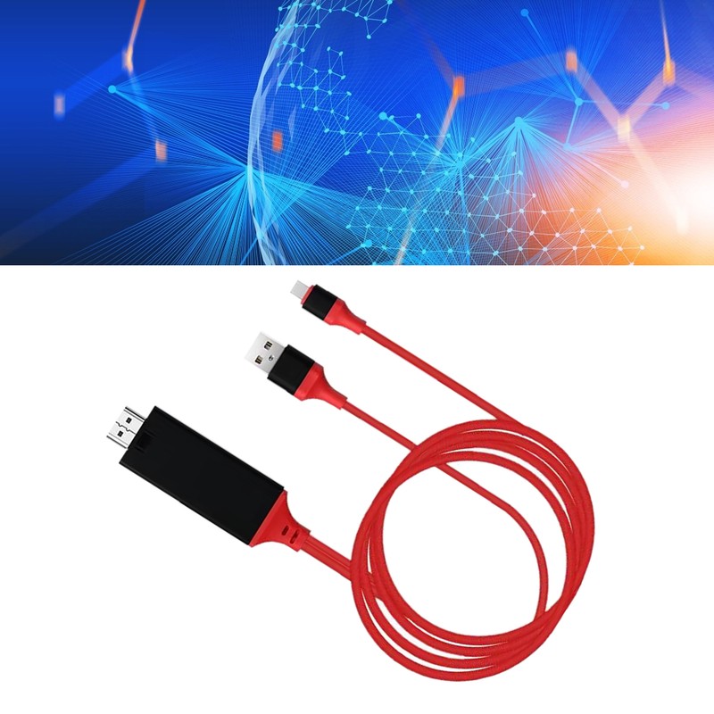 Adapter Cable Type C to High Definition Multimedia Interface Cable