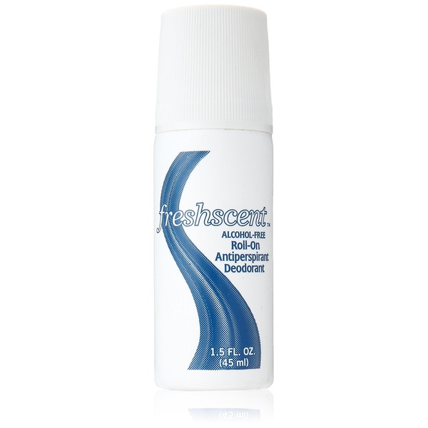 Freshscent Roll-On Deodorant Alcohol Free, 1.5 oz, Pack of 96