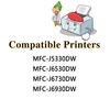 MM MUCH & MORE Compatible Ink Cartridge Replacement for Brother