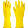SteadMax 3/6 Pairs Cleaning Gloves, Disposable Natural Rubber Dish Gloves,