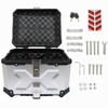 labwork 45L Motorcycle Top Case Tail Box with Mounting Plate
