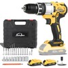 AUTOJARE 20V Cordless Drill Driver 1/2" Keyless Chuck 798 in-lbs