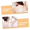 PACKOVE 1Set Back Lotion Applicator with Slip Handle Replacement Heads